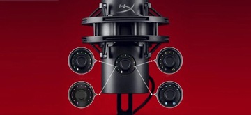 HYPERX QuadCast 2 S Черный проводной конденсаторный микрофон