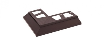 Narożnik zewnętrzny okap 100 Cezar Brąz