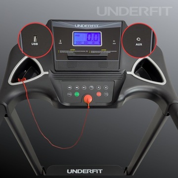 ЭЛЕКТРИЧЕСКАЯ БЕГОВАЯ ДОРОЖКА UNDERFIT MACH 4 С МАССАЖЕРОМ