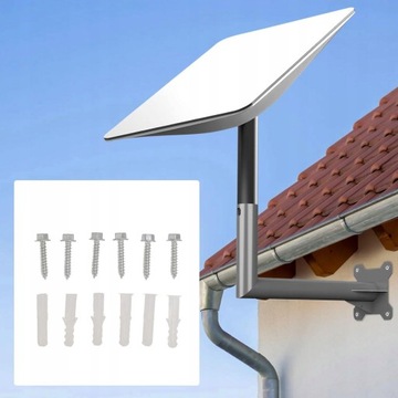 ДЕРЖАТЕЛЬ БОКОВОЙ АНТЕННОЙ МАЧТЫ УНИВЕРСАЛЬНЫЙ ДЛЯ STARLINK V2 30CM