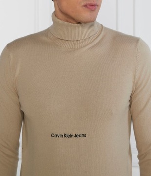 Sweter męski Calvin klein J30J324325 brązowy