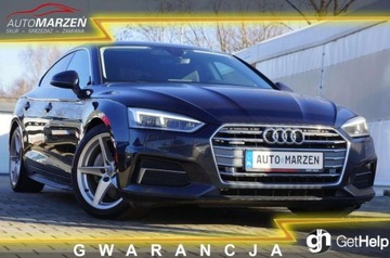Audi A5 F5 Sportback 2.0 TDI 190KM 2017 Audi A5 Sportback 2.0 TDI CR 190 KM, 4x4, S-Tronic, Full LED, Lopatki, Hak, zdjęcie 1