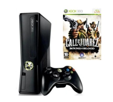 Konsola Microsoft Xbox 360 Slim Call Of Juarez + Dysk