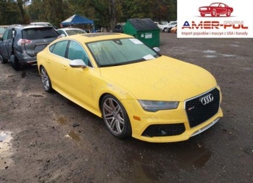 Audi A7 C7 RS7 Sportback Facelifting 4.0 TFSI 560KM 2016 Audi RS7 Sportback 4.0T Prestige 2016 4.0 Benzyna 560KM