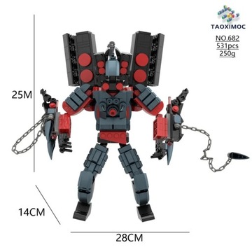 Skibidi Toilet Titans Drill Tv Man Upgrade Dr