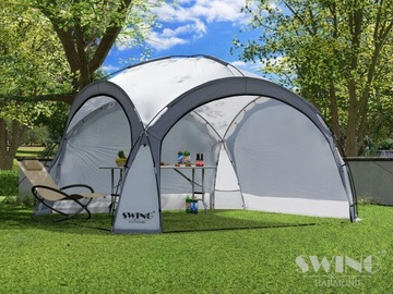 СВЕТОДИОДНЫЙ ПАВИЛЬОН САДОВАЯ ТЕНТА ДЛЯ ВЕЧЕРИНКИ МОСКВНАЯ СЕТКА XXL АНТРАЦИТОВЫЙ