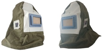 НАБОР ЗАЩИТНОЙ МАСКИ ДЛЯ ПЕСКОСТРУЙНОЙ ОЧИСТКИ + 10 СТЕКЛА ДЛЯ ШЛЕМА-МАСКИ