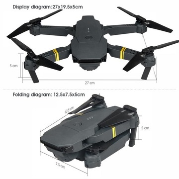 2.4G RC Игрушка FPV Wi-Fi Камера Складная