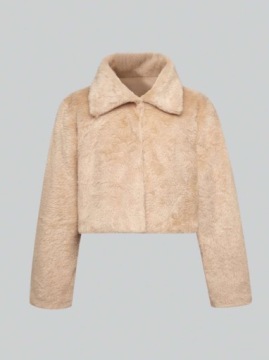 SHEIN дівчаче болеро бежеве з комірцем р.128 H674044