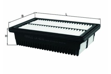 KNECHT LX 4238 FILTR VZDUCHU