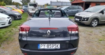 Renault Megane III Coupe-Cabriolet 1.4 16v TCe 130KM 2011 Renault megane III Kabrio 1,4 benzyna czarne skóry navi mega wyposażony, zdjęcie 2