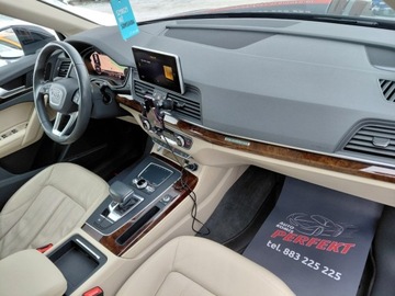 Audi Q5 II SUV 2.0 TFSI 252KM 2018 Audi Q5 Quattro Kamera Radar Full LED Skora Panorama 2.0 Benzyna 252KM, zdjęcie 18
