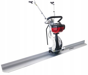 БЕНЗИНОВЫЙ МАНОМЕТР ВИБРАЦИОННАЯ ПОЛОСКА ДЛЯ РАЗГЛАЖИВАНИЯ БЕТОНА 2М 200см 1.2Л.С. + МАСЛО