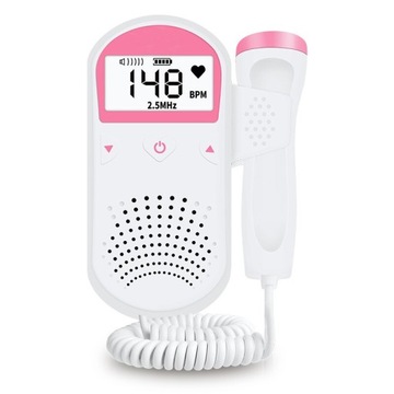 Doppler DETEKTOR TĘTNA PŁODU LCD 50-230BPM