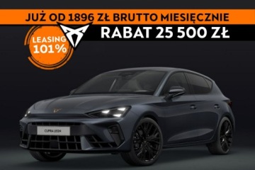 Cupra Leon II Hatchback Facelifting 1.5 eTSI MHEV 150KM 2026 Cupra Leon 1.5 eTSI 150 KM DSG - Dostępny od