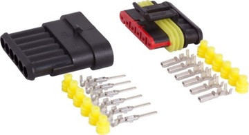 Zestaw wtyczka/gniazdo SuperSeal 6-pin