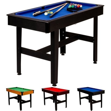 ЧЕРНЫЙ БИЛЬЯРДНЫЙ СТОЛ ДЛЯ БИЛЬЯРДА 4 ФУТА + АКСЕССУАРЫ