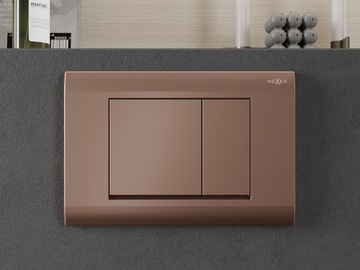 КНОПКА MEXEN FENIX 01 ДЛЯ РАМКИ РОЗОВОГО ЗОЛОТА