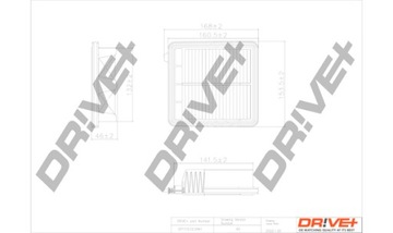 DR!VE+ DP1110.10.0461 FILTR VZDUCHU