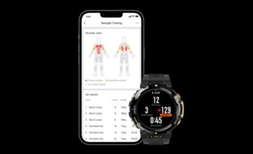 СМАРТ-ЧАСЫ AMAZFIT T-REX 2 СПОРТИВНЫЕ ЧАСЫ GPS Оксиметр SpO2 СЕРДЕЧНЫЙ МОНИТОР