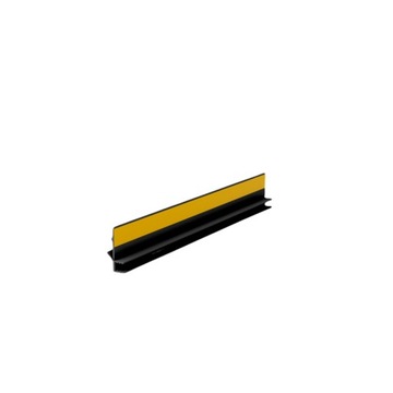 Listwa przyokienna MINI PCV 6/3 czarny 250 cm