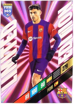 PEDRI - karta LIMITED mała - FIFA 365 Adrenalyn XL 2024 Panini - BARCELONA