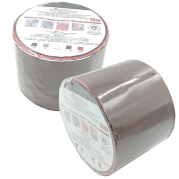 TAŚMA DEKARSKA DACHOWA BRĄZOWA BUTYLOWA 100 mm 10 mb ALUBUTYL BUTYL