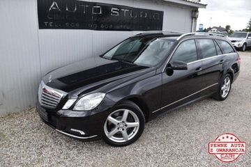 Mercedes Klasa E W212 Kombi 350 CGI BlueEFFICIENCY 306KM 2010 Mercedes-Benz Klasa E 4-Matic Duza-Navi Klimatronic Tempomat Skora El.Kla