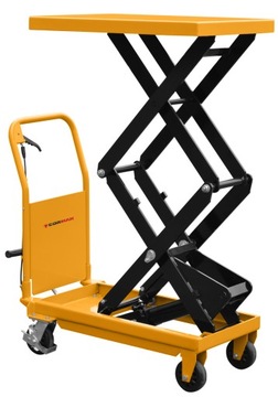 WÓZEK NOŻYCOWY DO DEMONTAŻU SILNIKA 350KG 1300MM