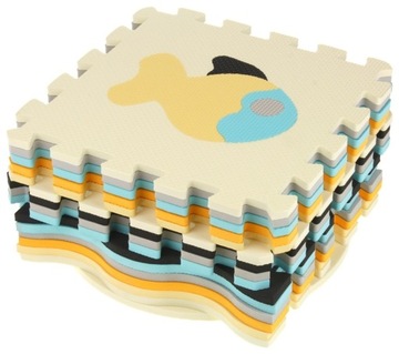 Коврик из пенопласта, обучающий коврик-головоломка из пеноматериала, манеж для детей