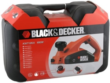 BLACK DECKER KW712KA СТРУГ 650ВТ + КОРПУС