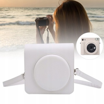 ETUI POKROWIEC DO FUJIFILM INSTAX SQUARE SQ1BIAŁ
