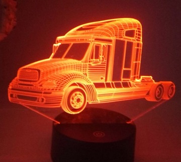 3D LED USB TIR ФОНАРЬ АВТОНОЧНИК ДЛЯ РЕБЕНКА