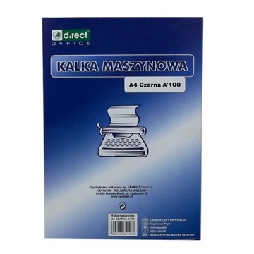 D.RECT ​​A4 ЧЕРНЫЙ 100 листов