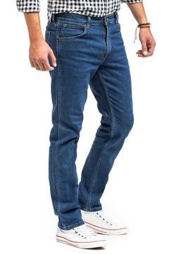 WRANGLER GREENSBORO MĘSKIE SPODNIE JEANSY W38 L32