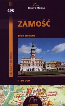 Zamość. Plan miasta
