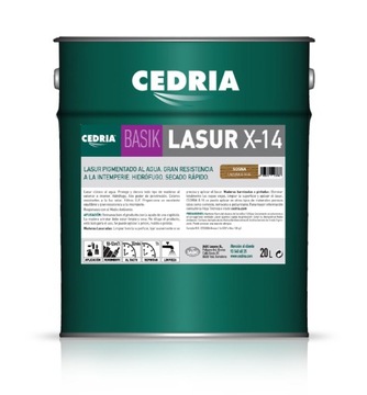 CEDRIA X-14 Lazura, lakierobejca - pinia 20L