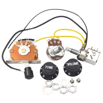 Gitara 1 Ton 1 Głośność Humbucker Wiązka prze