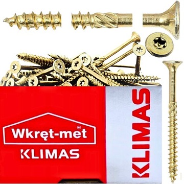 Wkręt ciesielski hartowany do drewna Wkręt-Met 4,0x60 mm KMWHT 250 szt.