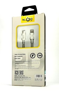 Kabel Apple USB-C lightning do iphone PD 11 12 13 14 biały szybki mocny 1m