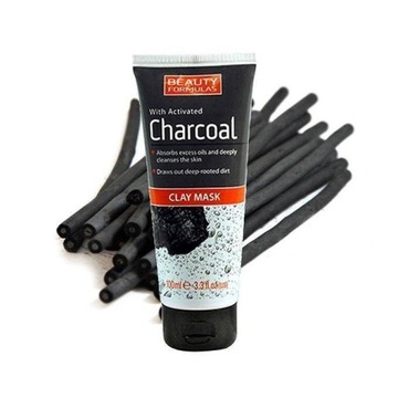 BF Charcoal Clay Maska z aktywnym węglem 100ml