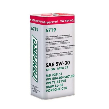 МОТОРНОЕ МАСЛО AUDI 5W30 5L 504/507 DPF C3