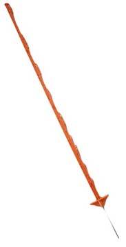 Pastuch polski palik słupek polipropylenowy dla koni Pomelac 154cm 2 stopki