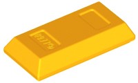 LEGO Sztabka 1x2 Jasny Pomarańczowy 6236454 99563