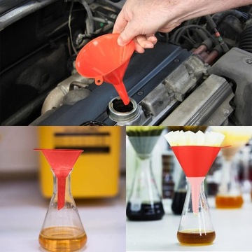 КОМПЛЕКТ 4 УНИВЕРСАЛЬНЫХ ВОРОНКИ ДЛЯ НЕФТИ, ТОПЛИВА, БЕНЗИНА, СЫРОЙ ЖИДКОЙ ВОДЫ.