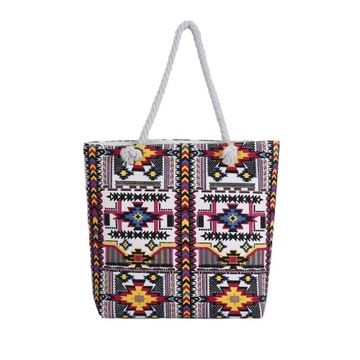 ЖЕНСКАЯ СУМКА-ШОППЕР ЦВЕТЫ