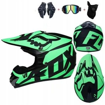 KASK MOTOCYKLOWY OFF-ROAD ENDURO MOTOCROSS L