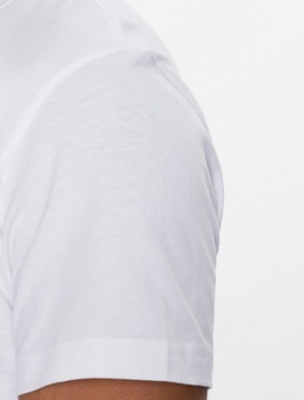 Calvin Klein Jeans T-Shirt Biały Regular Fit męski BIAŁY r. L jak M