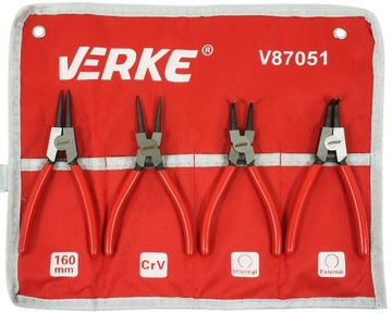 VERKE V87051 ЩИПЦЫ ДЛЯ КОЛЬЦЕВ SEGER 160 мм