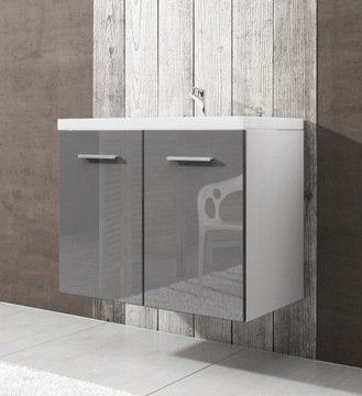 UDINE мебель для ванной комнаты + РАКОВИНА + ЗЕРКАЛО-ВИТРИНА